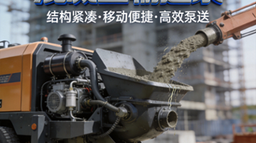 技术升级迭代，新一代混凝土输送泵引领绿色高效施工
